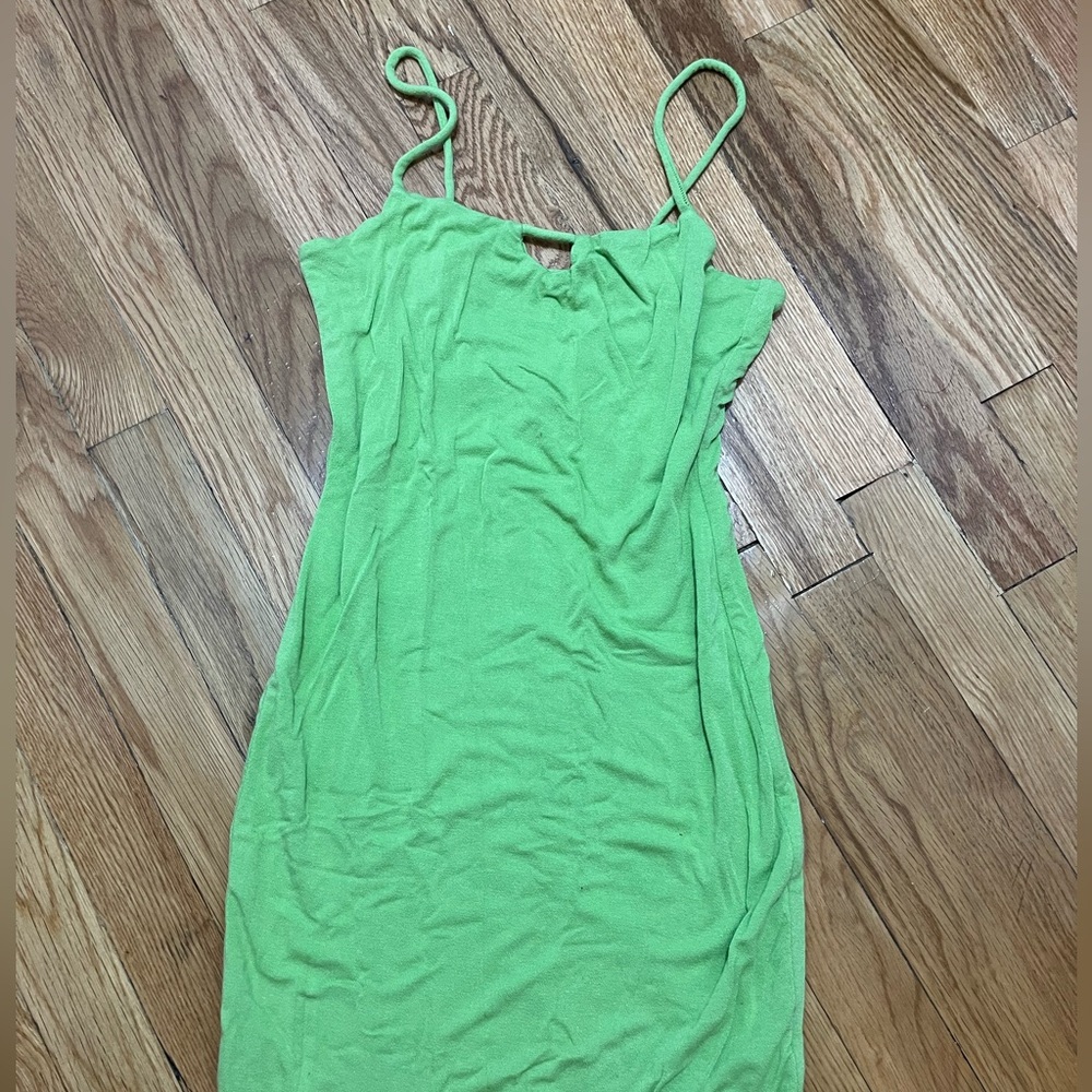 Green dress